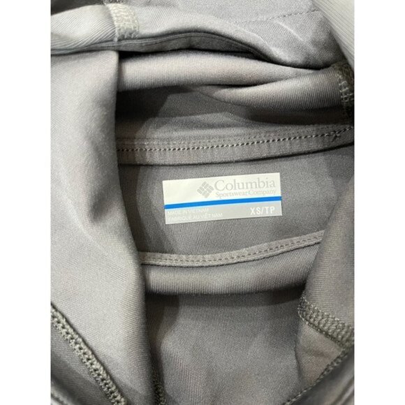 Columbia Gray Pullover Sweatshirt Hoodie XS - Picture 3 of 5